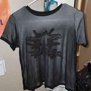 Aerosmith mesh shirt